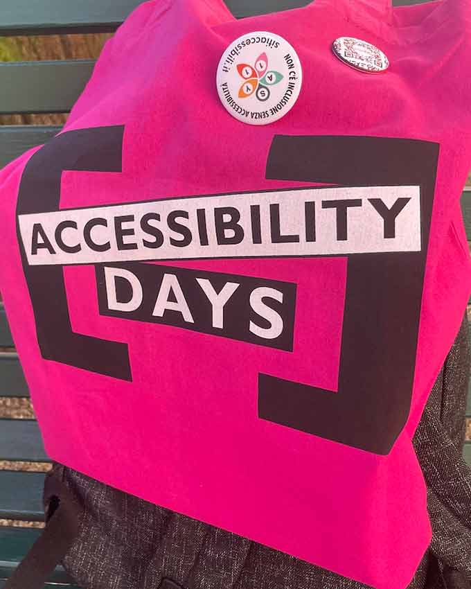 La borsa ufficiale dell'Accessibility Days 2025
