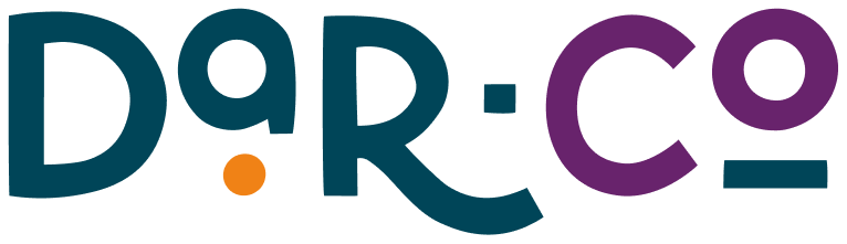 Il logo del Dar-Co, la community digitale di Donne a Righe